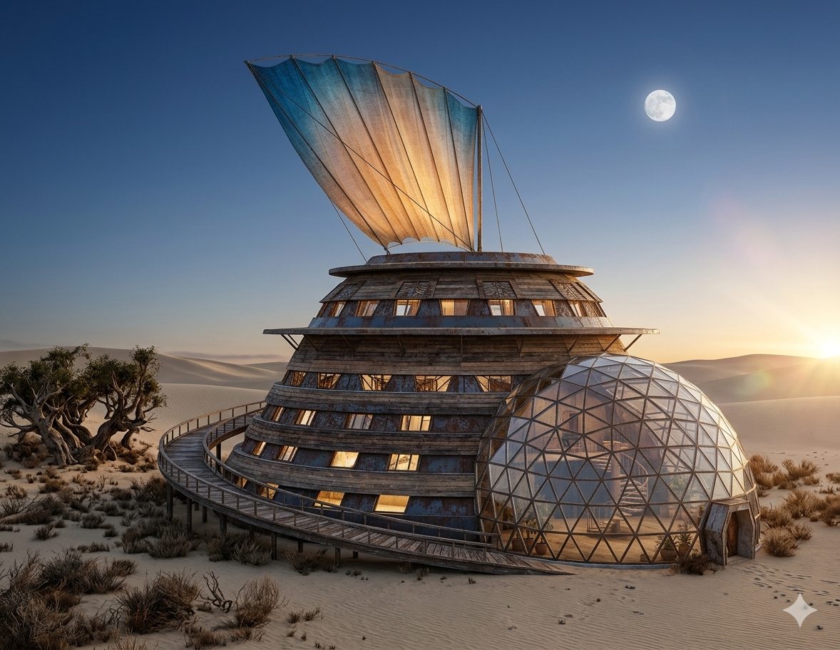 Scenographic Geodesic — Netflix 3% Series — photo 3